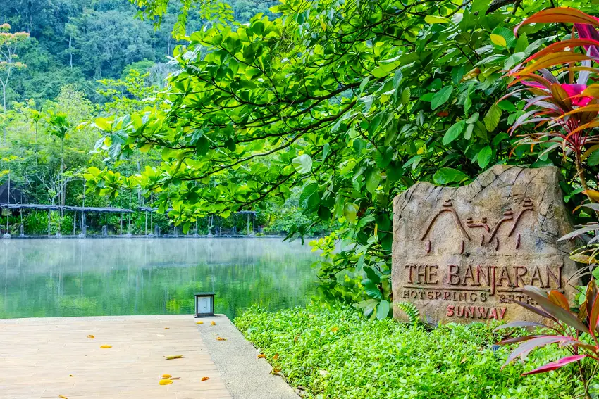 班加藍溫泉靜居為雨林環繞,主打回歸自然、為身心充電的療癒度假體驗。圖片來源/馬來西亞觀光局