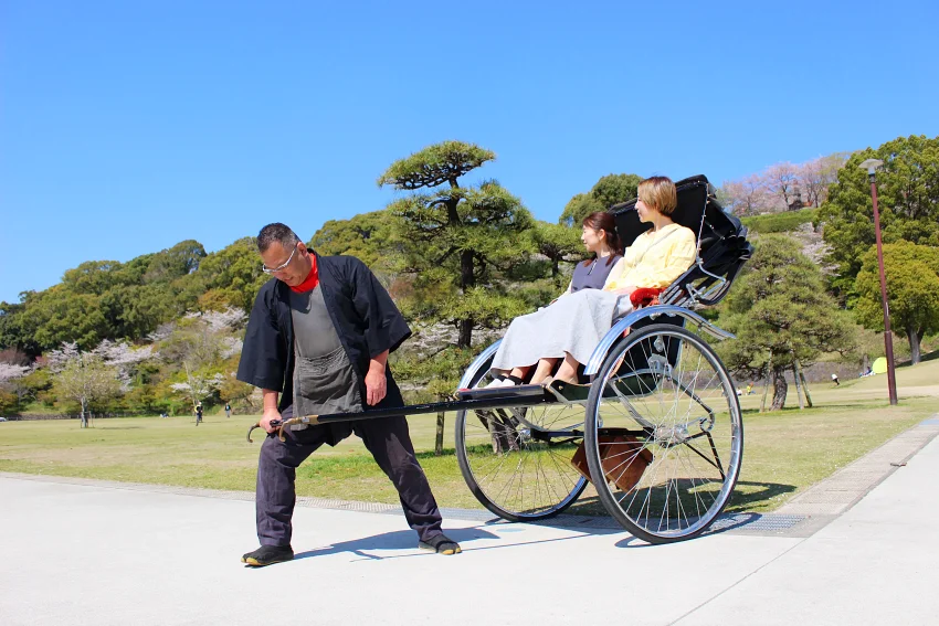 人力車古蹟巡禮／圖片來源：菊池觀光協會