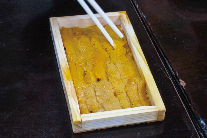 澎湃的盒裝海膽