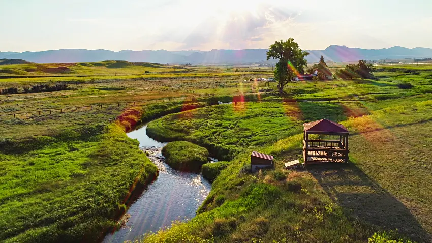 懷俄明州Folded Hills Ranch牧場文化體驗。 圖：美國國家旅遊局／提供