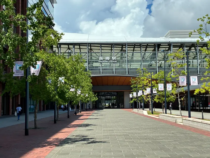 長崎車站周邊逐步進行再開發升級。 圖片提供／長崎縣觀光聯盟